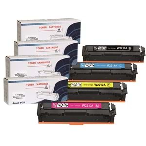 Hp 207A-W2210-M283-M255 CHİPSİZ 4 REBK SET Muadil Toner 1350 Baskı