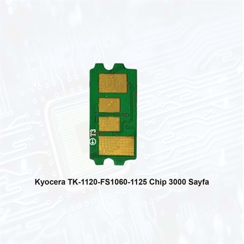 Kyocera TK-1120-FS1060/1125 3000 Baskı Chip