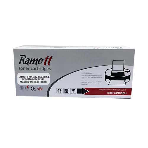 RAMOTT MX-312-MX-M354-MX-M261-MX-M311 Muadil Fotokopi Toneri 25000 Baskı